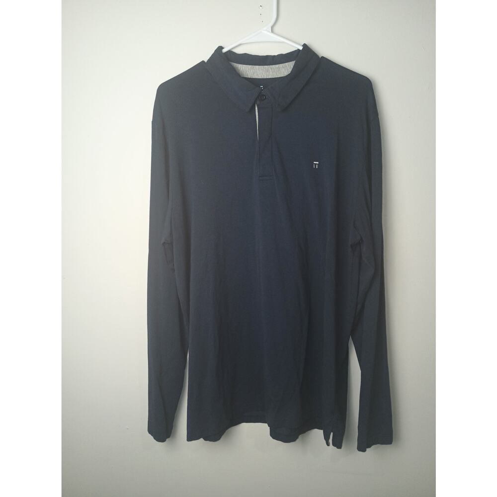 Tommy John Second‎ Skin Long sleeve Polo in dress Size XL